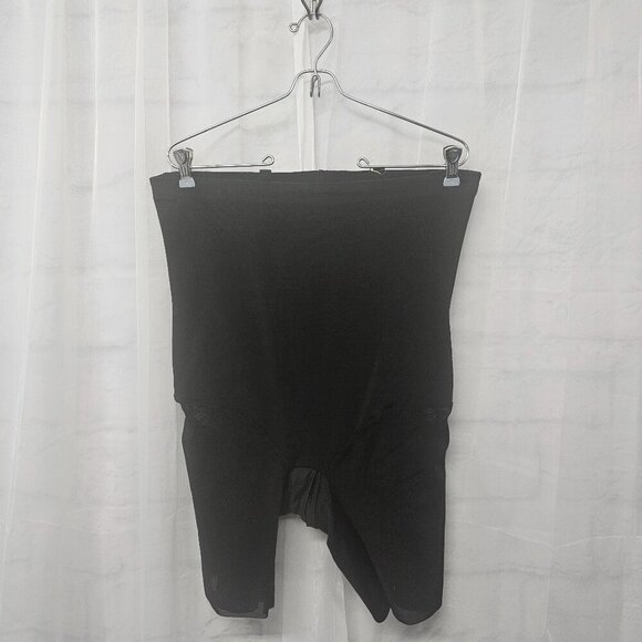 NWT HoneyLove Black Allover Sculpt Wear Shorts Compression Posture Support 2X - Picture 1 of 9